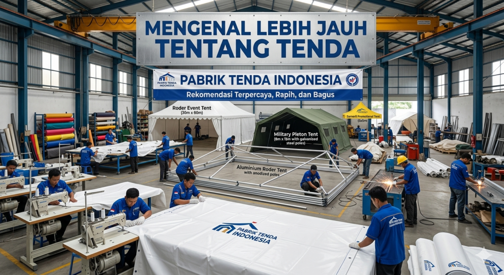 Mengenal Lebih Jauh Tentang Tenda: Jenis, Fungsi, dan Panduan Memilih dari Pabrik Tenda Indonesia