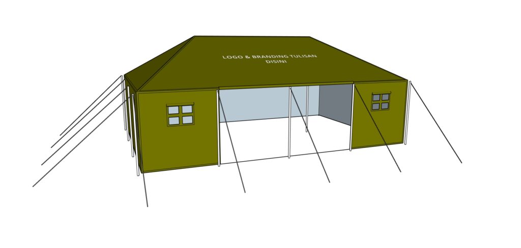 Tenda Pleton 4x6