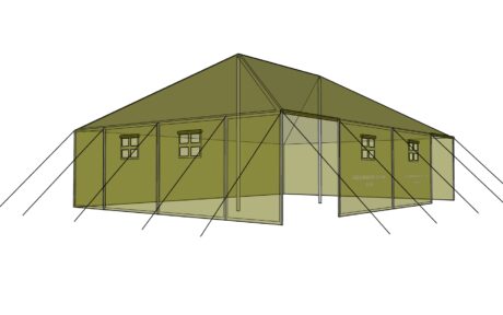 Tenda pleton 5x7